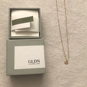 Double Wrap Yue Disk Choker Necklace